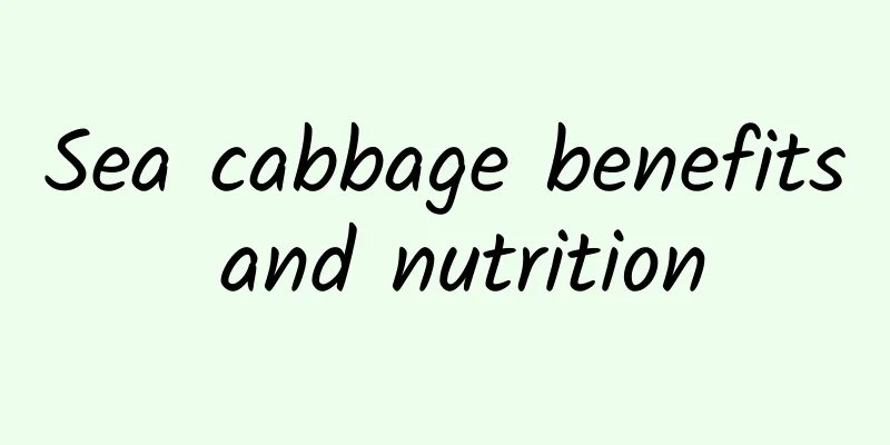 Sea cabbage benefits and nutrition