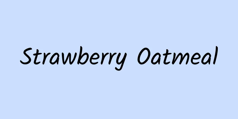 Strawberry Oatmeal