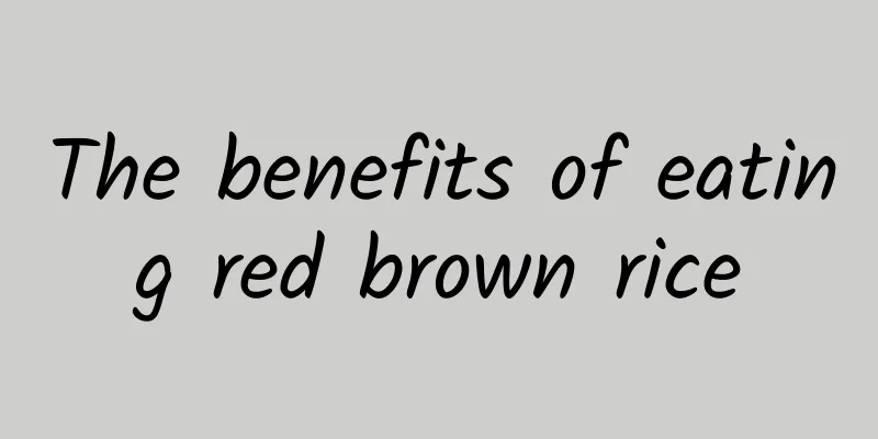 The benefits of eating red brown rice