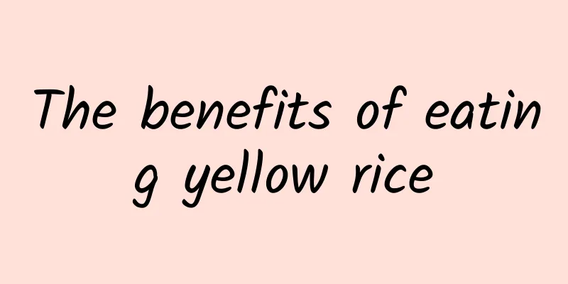 The benefits of eating yellow rice