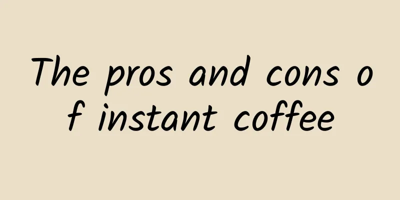 The pros and cons of instant coffee