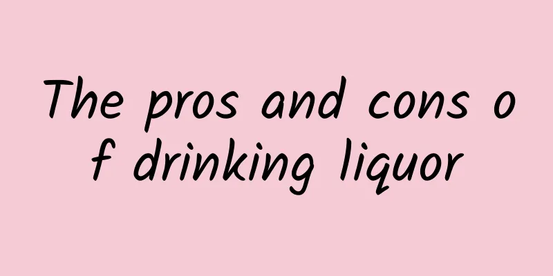 The pros and cons of drinking liquor