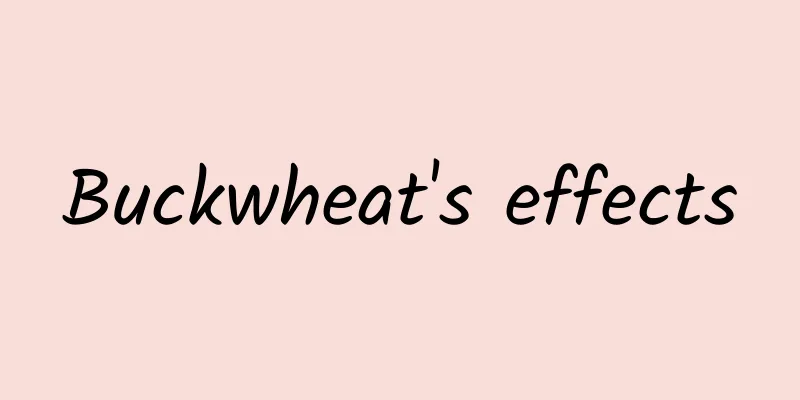 Buckwheat's effects