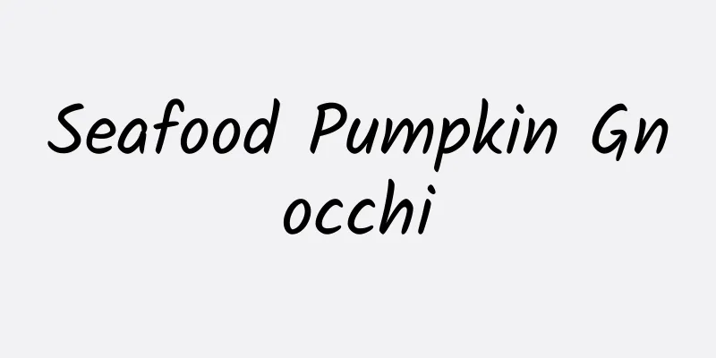 Seafood Pumpkin Gnocchi