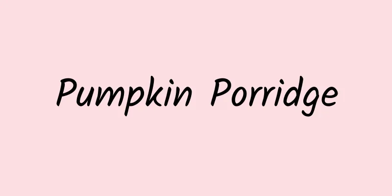 Pumpkin Porridge