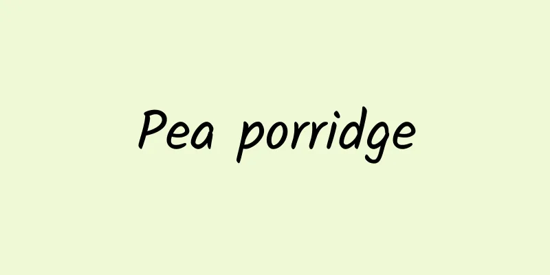 Pea porridge