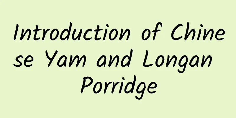 Introduction of Chinese Yam and Longan Porridge