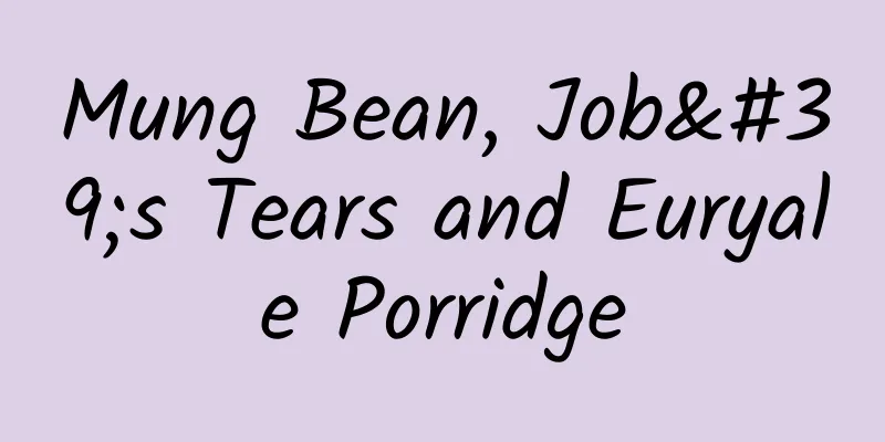 Mung Bean, Job's Tears and Euryale Porridge