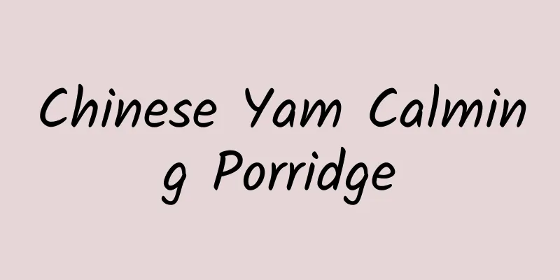 Chinese Yam Calming Porridge