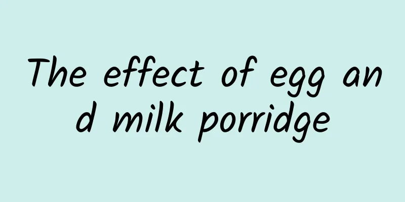 The effect of egg and milk porridge