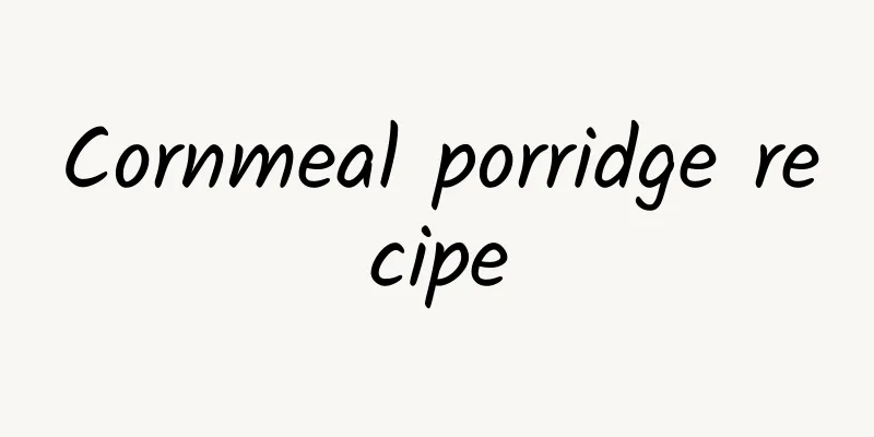 Cornmeal porridge recipe