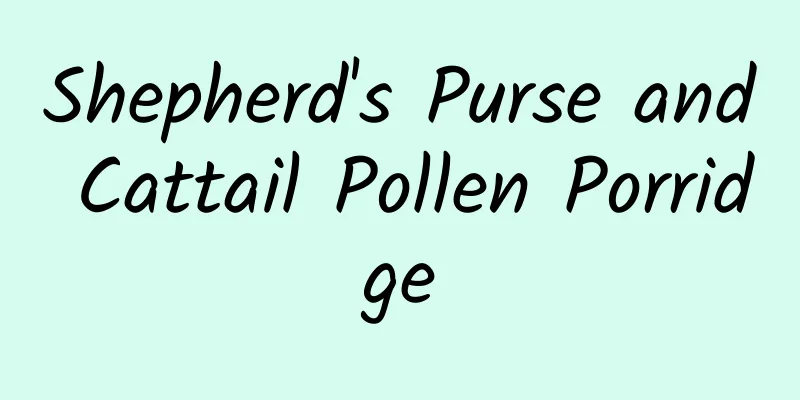 Shepherd's Purse and Cattail Pollen Porridge