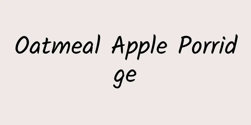 Oatmeal Apple Porridge