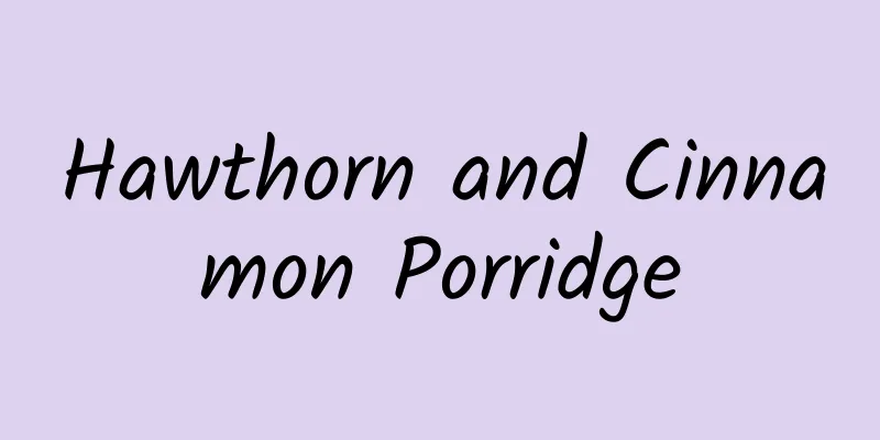 Hawthorn and Cinnamon Porridge