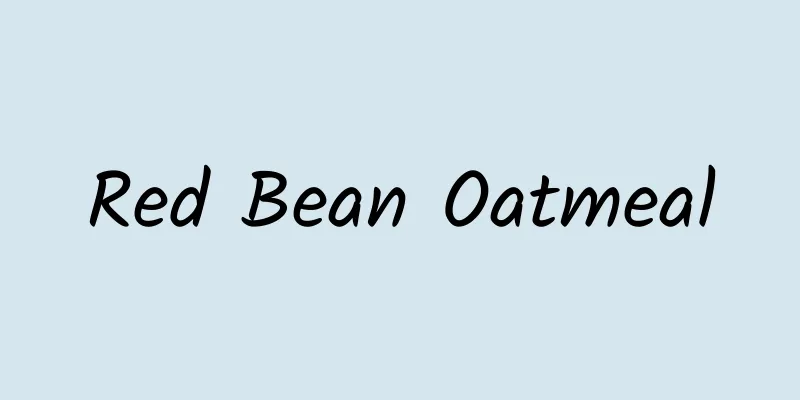 Red Bean Oatmeal