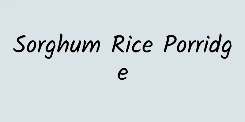 Sorghum Rice Porridge