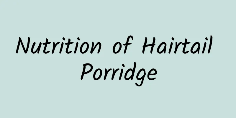 Nutrition of Hairtail Porridge