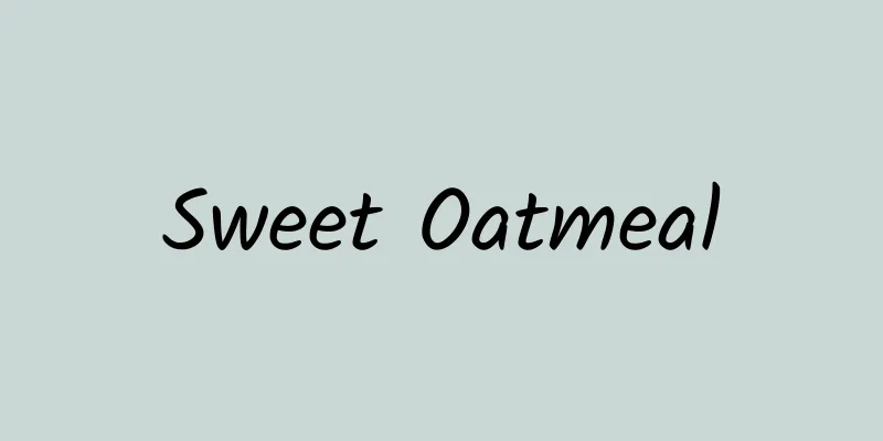 Sweet Oatmeal