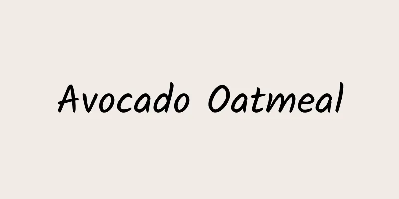 Avocado Oatmeal