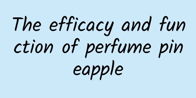 The efficacy and function of perfume pineapple