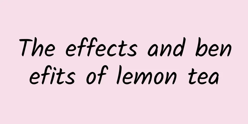 The effects and benefits of lemon tea