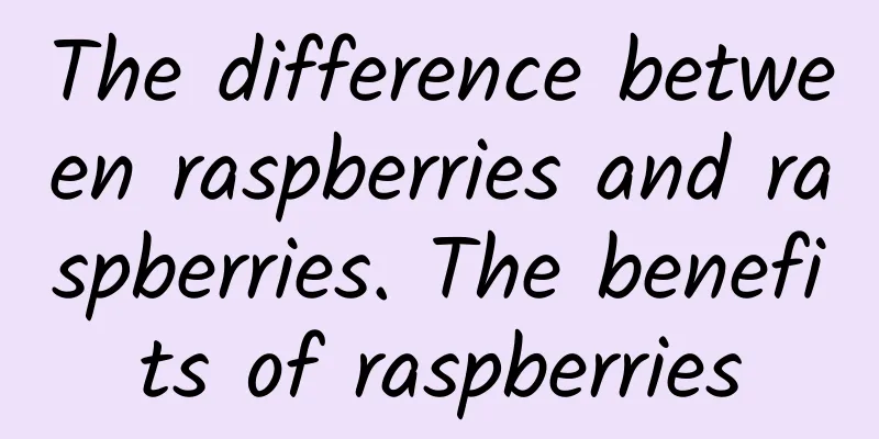 The difference between raspberries and raspberries. The benefits of raspberries