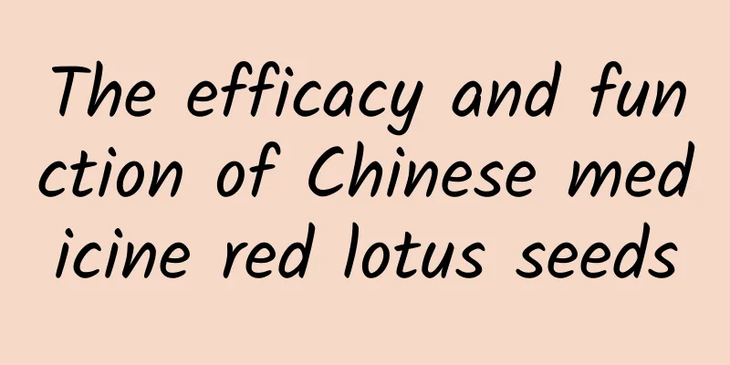 The efficacy and function of Chinese medicine red lotus seeds