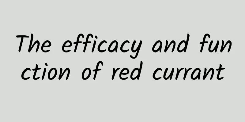 The efficacy and function of red currant