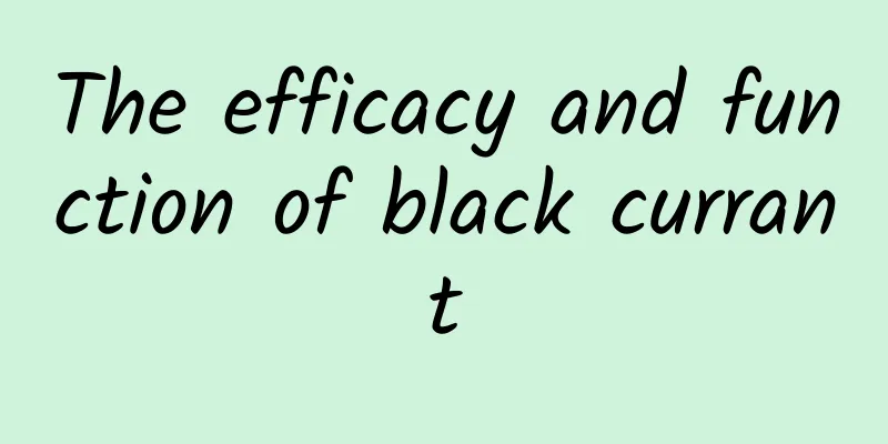 The efficacy and function of black currant