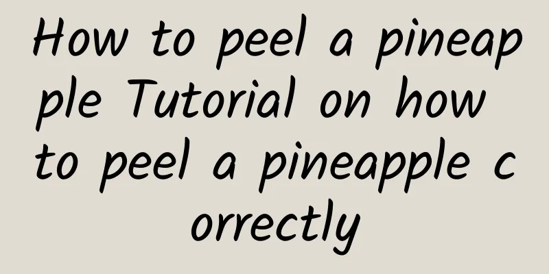 How to peel a pineapple Tutorial on how to peel a pineapple correctly