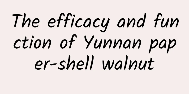 The efficacy and function of Yunnan paper-shell walnut