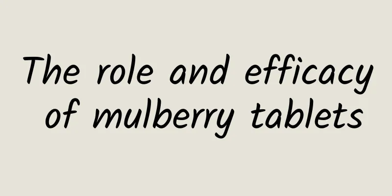 The role and efficacy of mulberry tablets