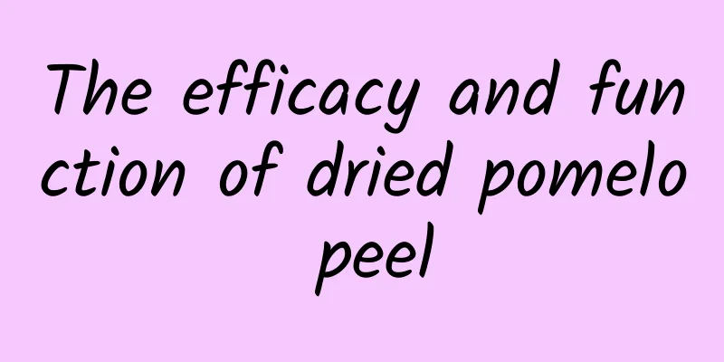 The efficacy and function of dried pomelo peel