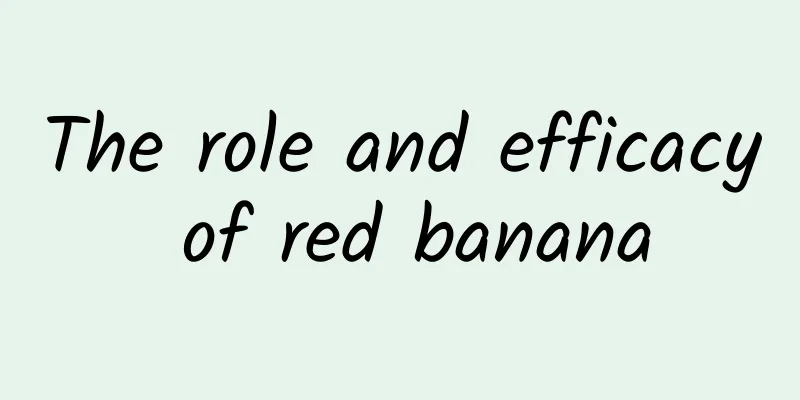 The role and efficacy of red banana