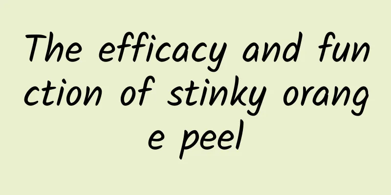 The efficacy and function of stinky orange peel