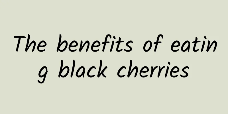 The benefits of eating black cherries