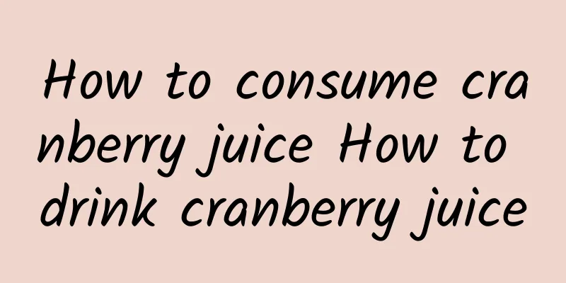 How to consume cranberry juice How to drink cranberry juice