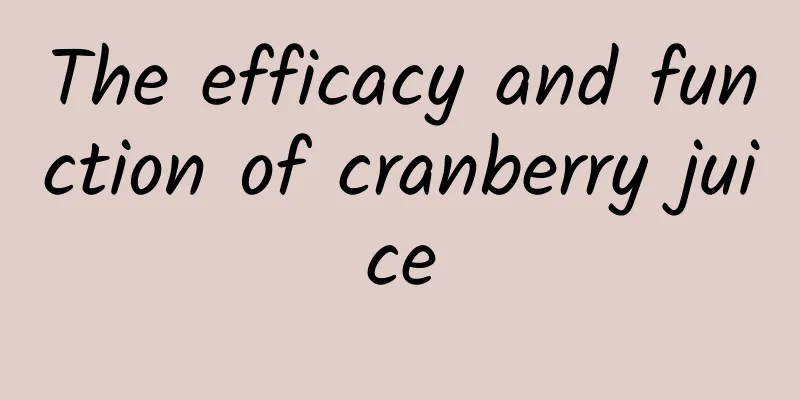 The efficacy and function of cranberry juice