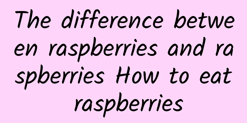 The difference between raspberries and raspberries How to eat raspberries