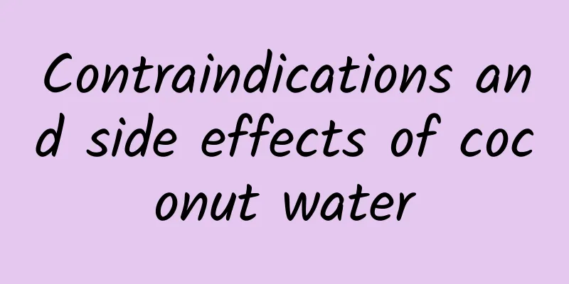 Contraindications and side effects of coconut water