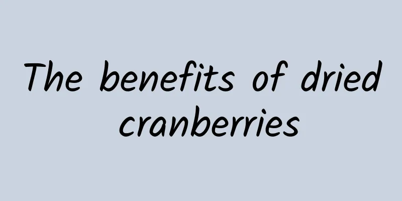 The benefits of dried cranberries