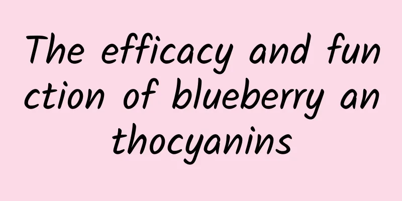 The efficacy and function of blueberry anthocyanins