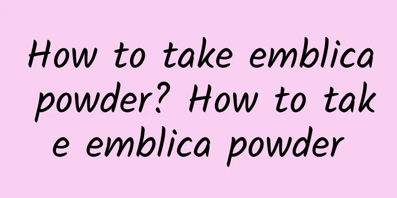 How to take emblica powder? How to take emblica powder