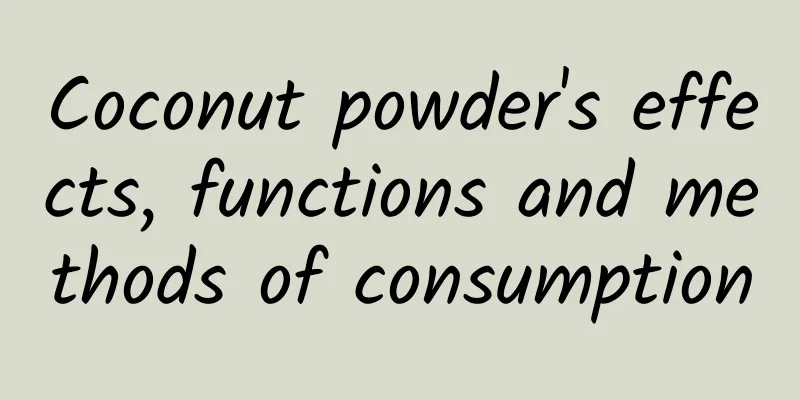 Coconut powder's effects, functions and methods of consumption