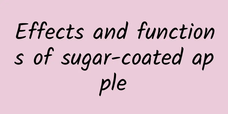 Effects and functions of sugar-coated apple