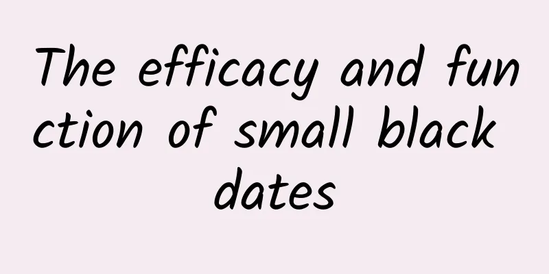 The efficacy and function of small black dates