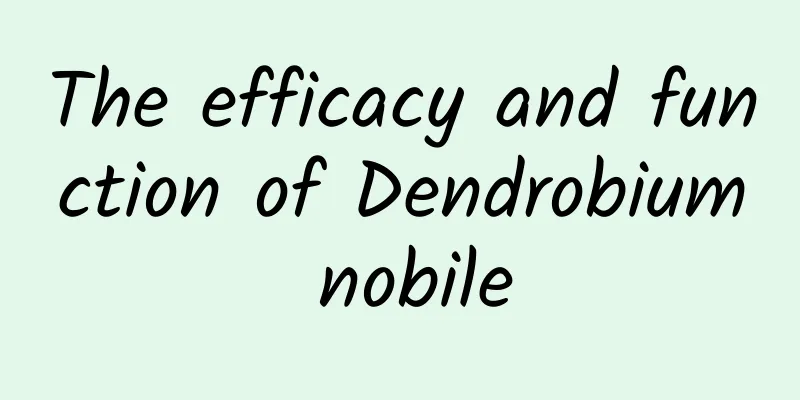 The efficacy and function of Dendrobium nobile