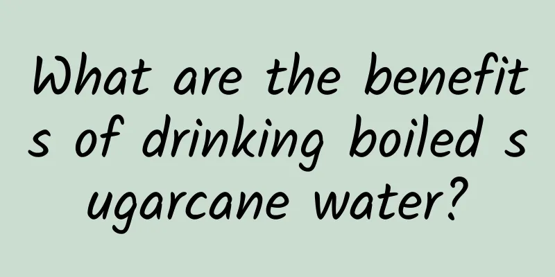 What are the benefits of drinking boiled sugarcane water?