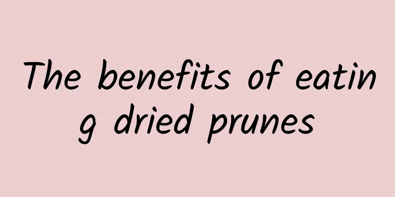 The benefits of eating dried prunes