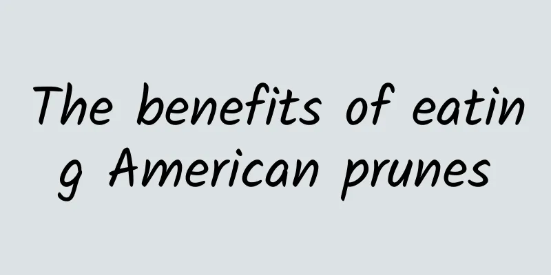 The benefits of eating American prunes